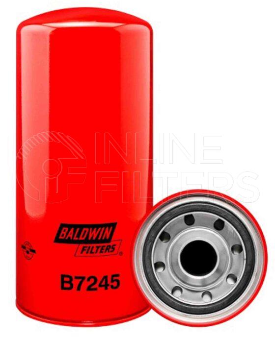Baldwin B7245. Baldwin - Spin-on Lube Filters. Part : B7245. B7245 - Baldwin - Spin-on Lube Filters.