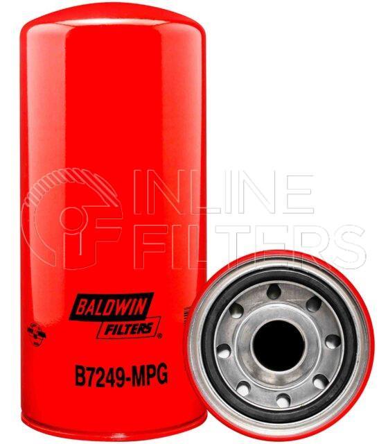 Baldwin B7249-MPG. Details: Baldwin - Spin-on Lube Filters - B7249-MPG.