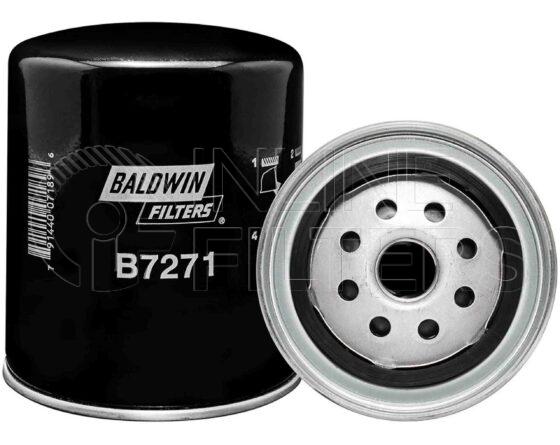 Baldwin B7271. Details: Baldwin - Spin-on Lube Filters - B7271.