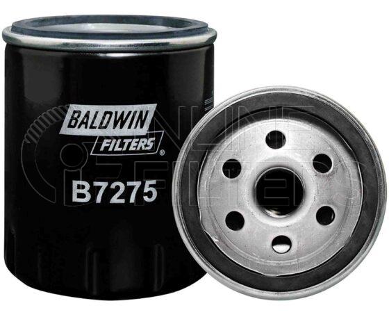 Baldwin B7275. Details: Baldwin - Spin-on Lube Filters - B7275.