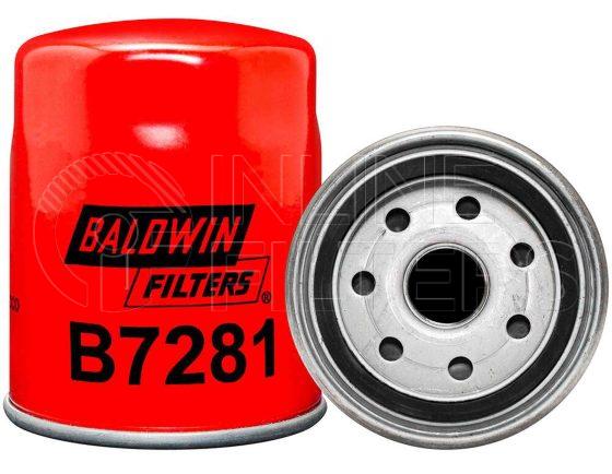 Baldwin B7281. Baldwin - Spin-on Lube Filters - B7281.
