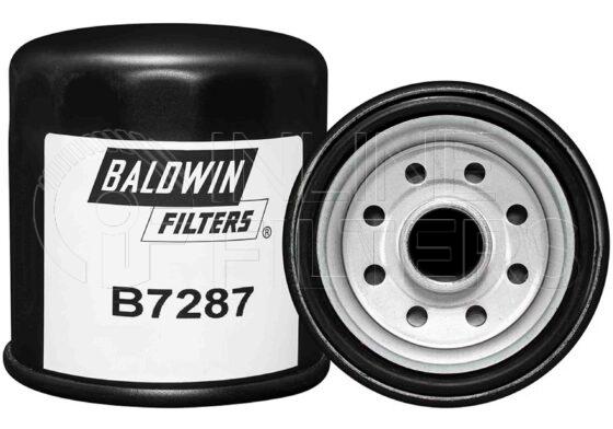 Baldwin B7287. Details: Baldwin - Spin-on Lube Filters - B7287.