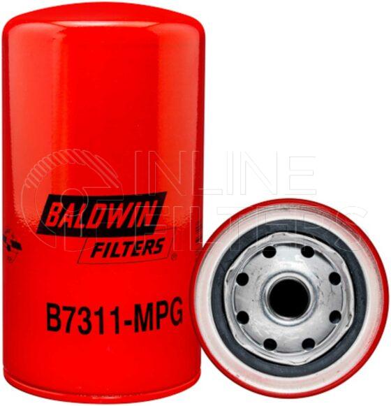 Baldwin B7311-MPG. Baldwin - Spin-on Lube Filters - B7311-MPG.