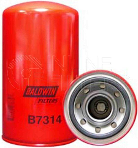 Baldwin B7314. Baldwin - Spin-on Lube Filters - B7314.