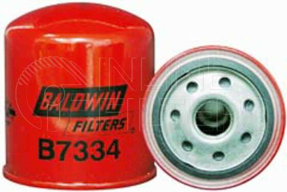 Baldwin B7334. Baldwin - Spin-on Lube Filters - B7334.
