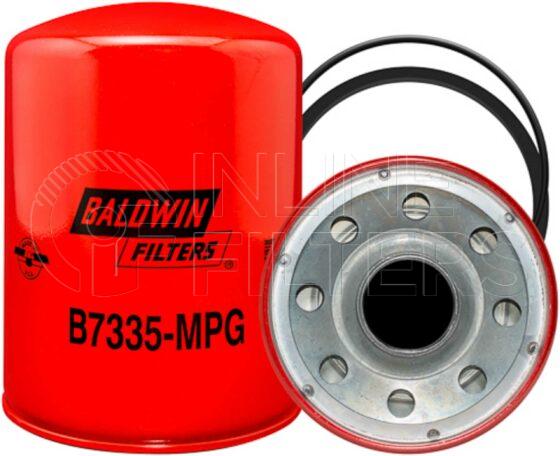 Baldwin B7335-MPG. Baldwin - Spin-on Lube Filters - B7335-MPG.