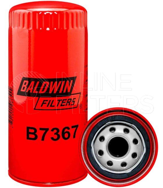 Baldwin B7367. Details: Baldwin - Spin-on Lube Filters - B7367.