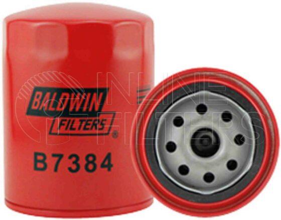 Baldwin B7384. Baldwin - Spin-on Lube Filters - B7384.