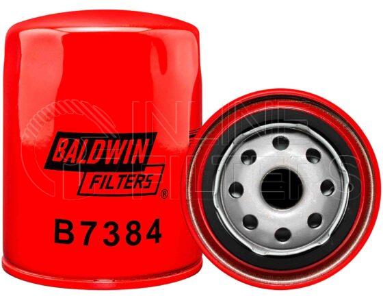 Baldwin B7384. Details: Baldwin - Spin-on Lube Filters - B7384.