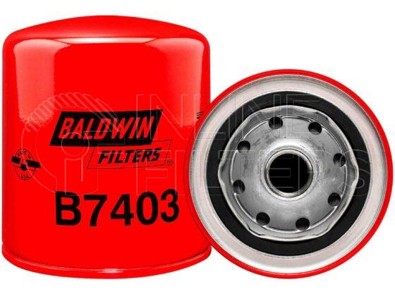 Baldwin B7403. Details: Baldwin - Spin-on Lube Filters - B7403.