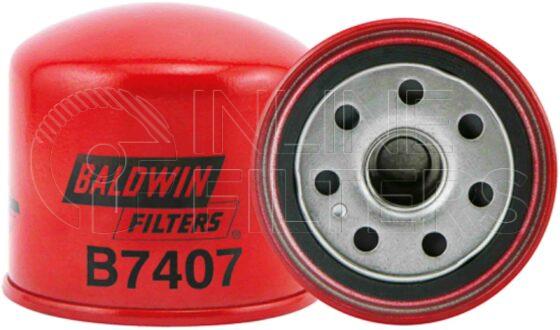 Baldwin B7407. Baldwin - Spin-on Lube Filters - B7407.