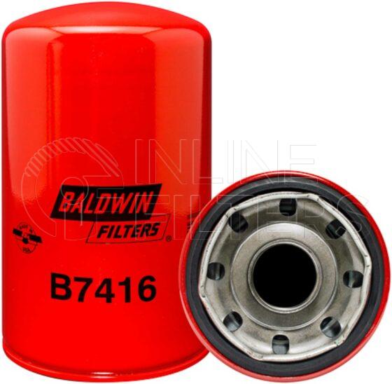 Baldwin B7416. Baldwin - Spin-on Lube Filters - B7416.