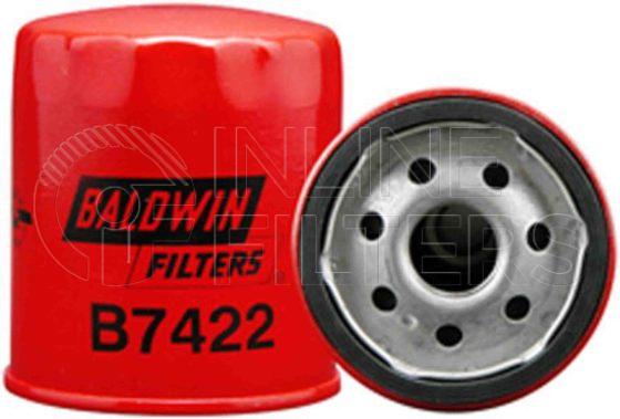 Baldwin B7422. Baldwin - Spin-on Lube Filters - B7422.