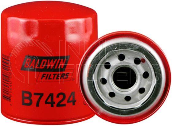 Baldwin B7424. Baldwin - Spin-on Lube Filters - B7424.
