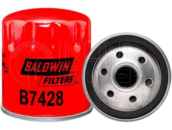 Baldwin B7428. Baldwin - Spin-on Lube Filters - B7428.