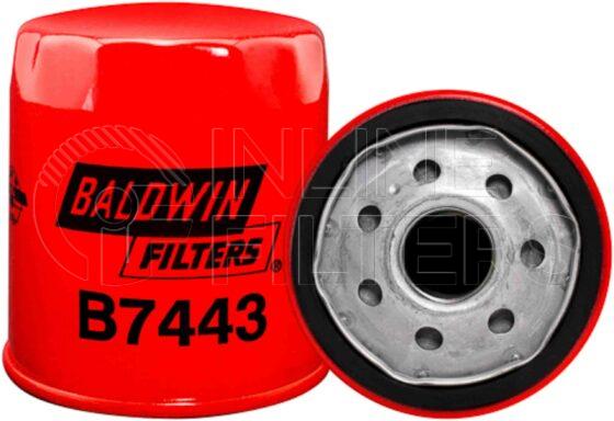Baldwin B7443. Baldwin - Spin-on Lube Filters - B7443.