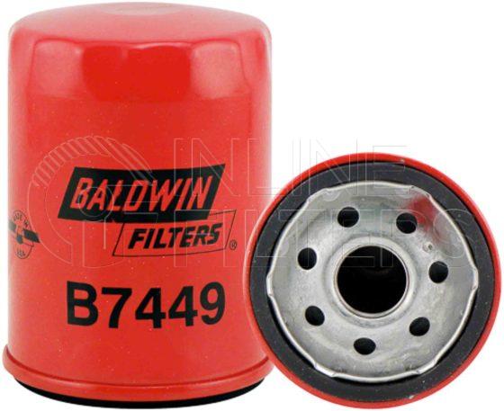 Baldwin B7449. Baldwin - Spin-on Lube Filters - B7449.
