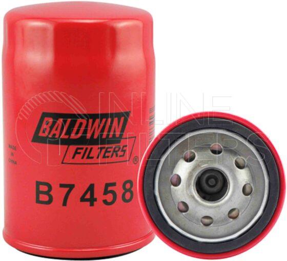 Baldwin B7458. Baldwin - Spin-on Lube Filters - B7458.