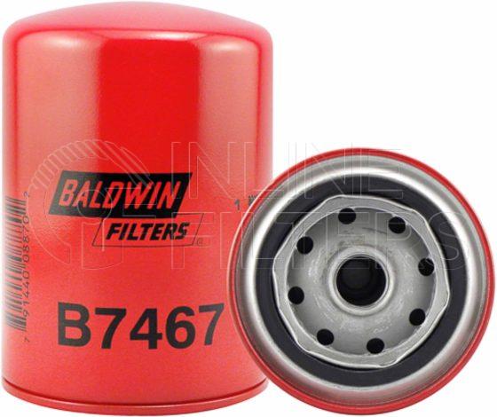 Baldwin B7467. Baldwin - Spin-on Lube Filters - B7467.
