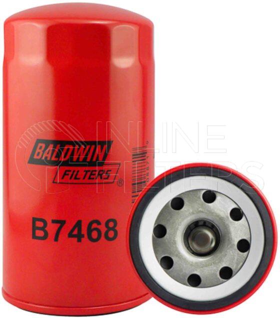 Baldwin B7468. Details: Baldwin - Spin-on Lube Filters - B7468.