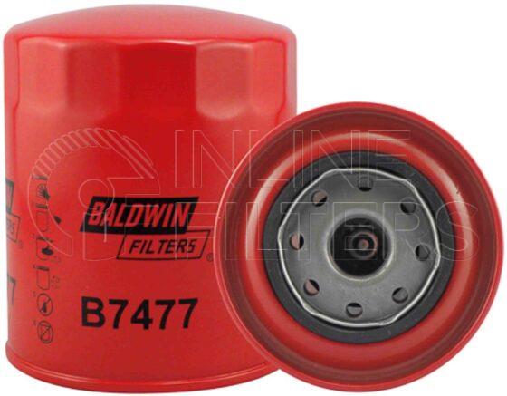 Baldwin B7477. Baldwin - Spin-on Lube Filters - B7477.