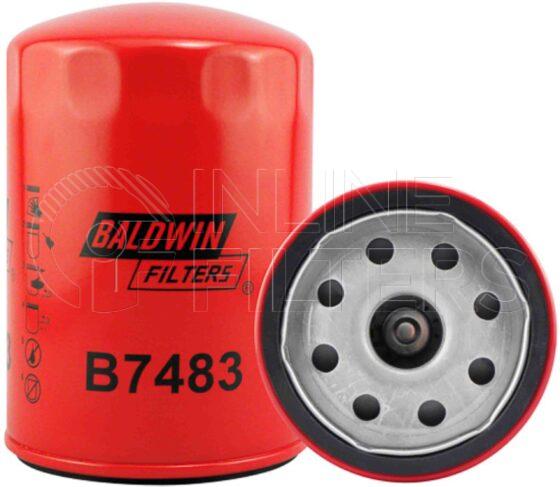 Baldwin B7483. Baldwin - Spin-on Lube Filters - B7483.