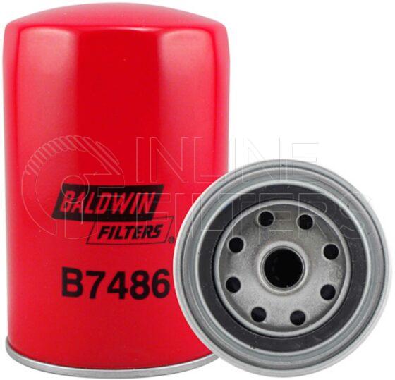Baldwin B7486. Baldwin - Spin-on Lube Filters - B7486.