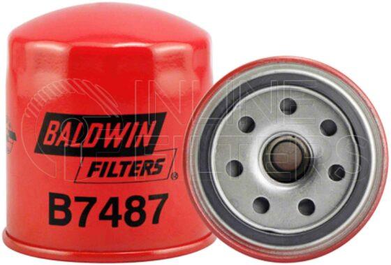 Baldwin B7487. Baldwin - Spin-on Lube Filters - B7487.