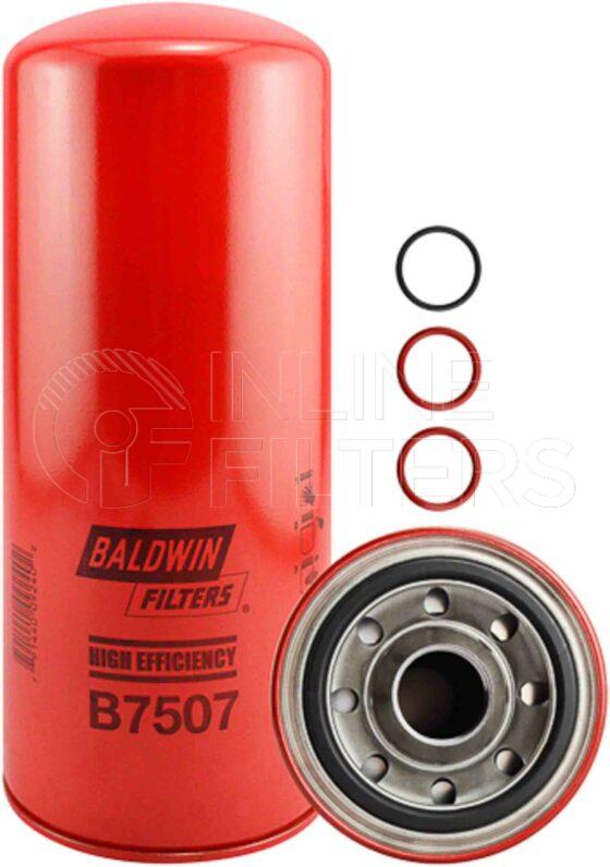 Baldwin B7507. Baldwin - Spin-on Lube Filters - B7507.