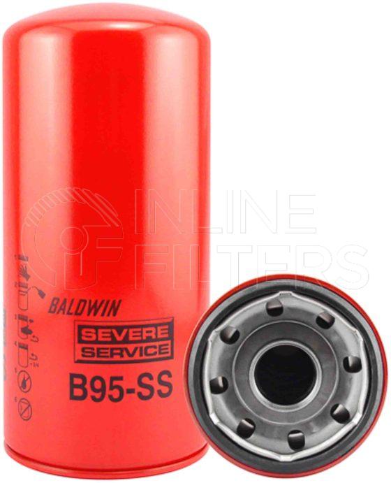 Baldwin B95-SS. Baldwin - Spin-on Lube Filters - B95-SS.