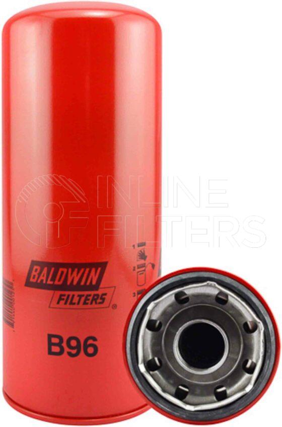Baldwin B96. Baldwin - Spin-on Lube Filters - B96.