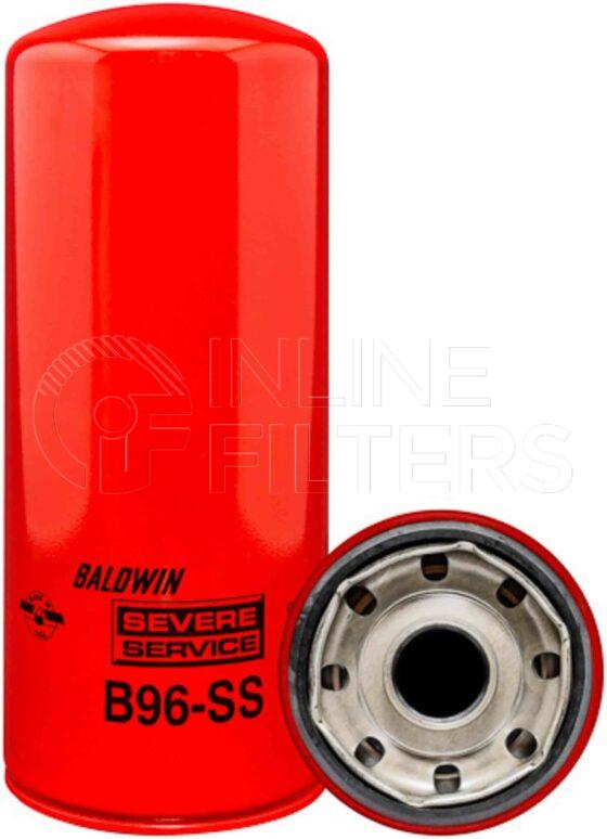 Baldwin B96-SS. Baldwin - Spin-on Lube Filters - B96-SS.