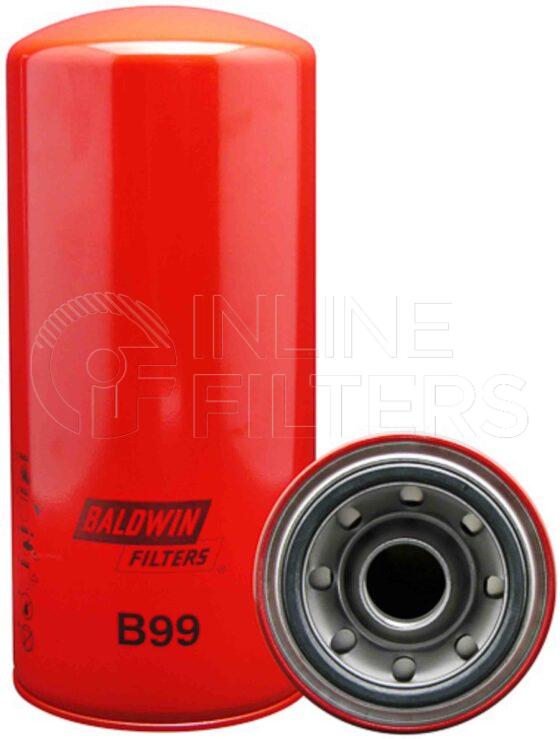 Baldwin B99-B. Baldwin - Spin-on Lube Filters - B99-B.