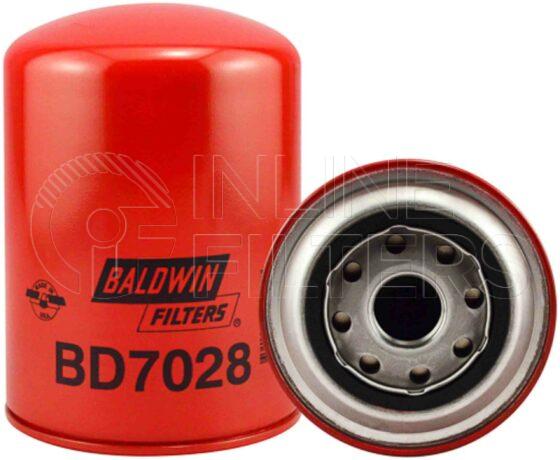 Baldwin BD7028. Baldwin - Spin-on Lube Filters - BD7028.