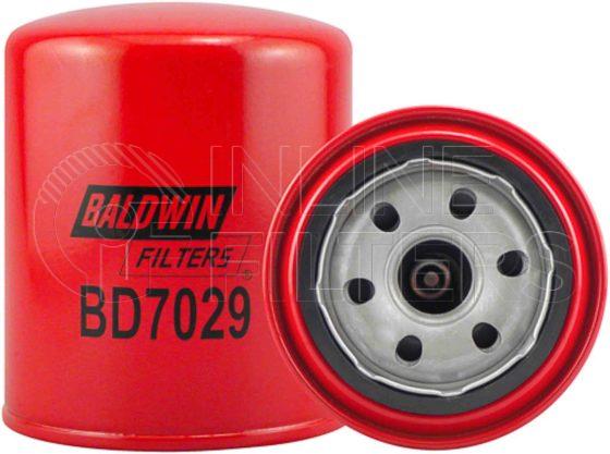 Baldwin BD7029. Baldwin - Spin-on Lube Filters - BD7029.