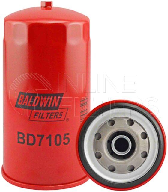 Baldwin BD7105. Baldwin - Spin-on Lube Filters - BD7105.