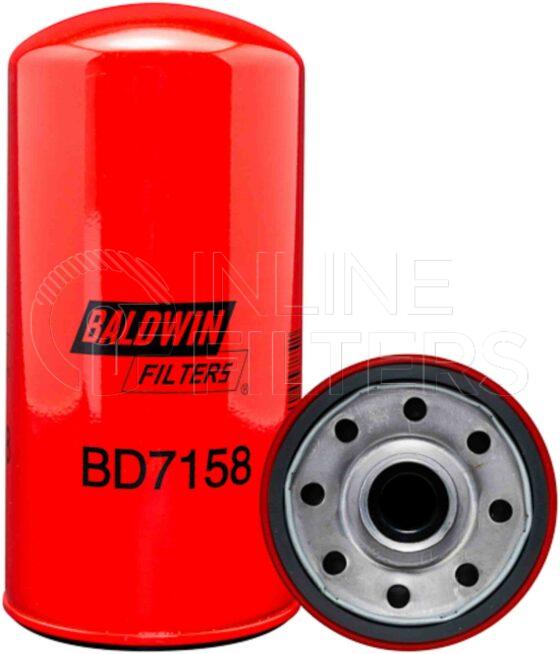 Baldwin BD7158. Baldwin - Spin-on Lube Filters - BD7158.