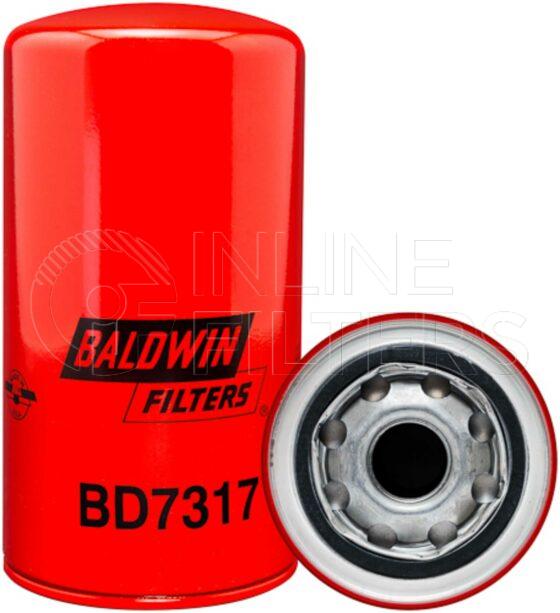 Baldwin BD7317. Baldwin - Spin-on Lube Filters - BD7317.