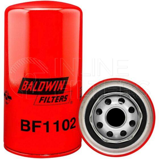 Baldwin BF1102. Baldwin - Spin-on Fuel Filters - BF1102.