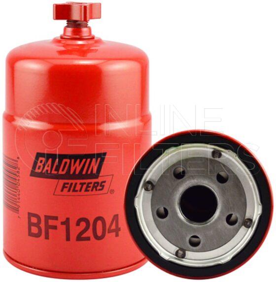 Baldwin BF1204. Baldwin - Spin-on Fuel Filters - BF1204.