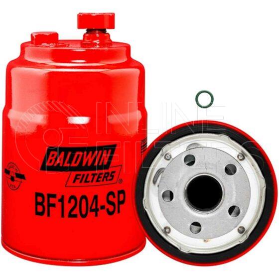Baldwin BF1204-SP. Baldwin - Spin-on Fuel Filters - BF1204-SP.