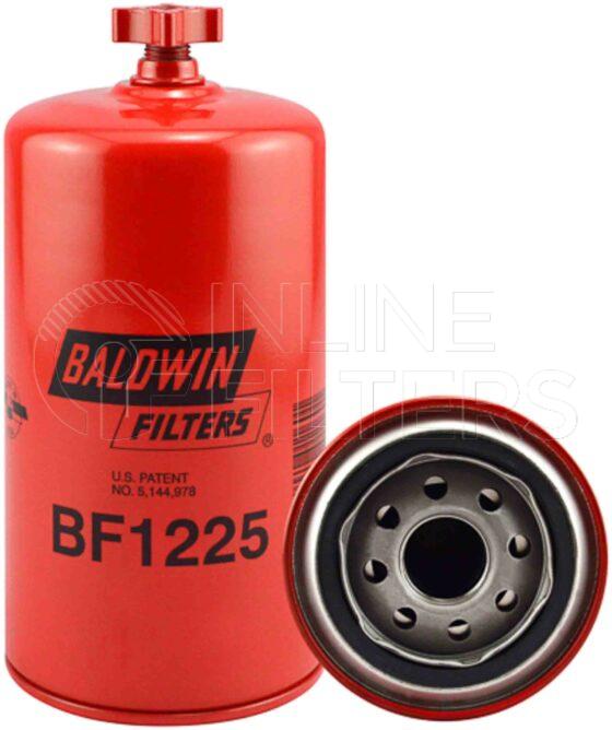 Baldwin BF1225. Baldwin - Spin-on Fuel Filters - BF1225.