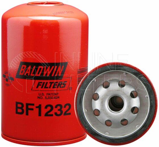 Baldwin BF1232. Baldwin - Spin-on Fuel Filters - BF1232.
