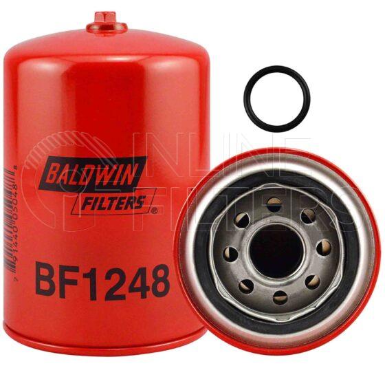 Baldwin BF1248. Details: Baldwin - Spin-on Fuel Filters - BF1248.