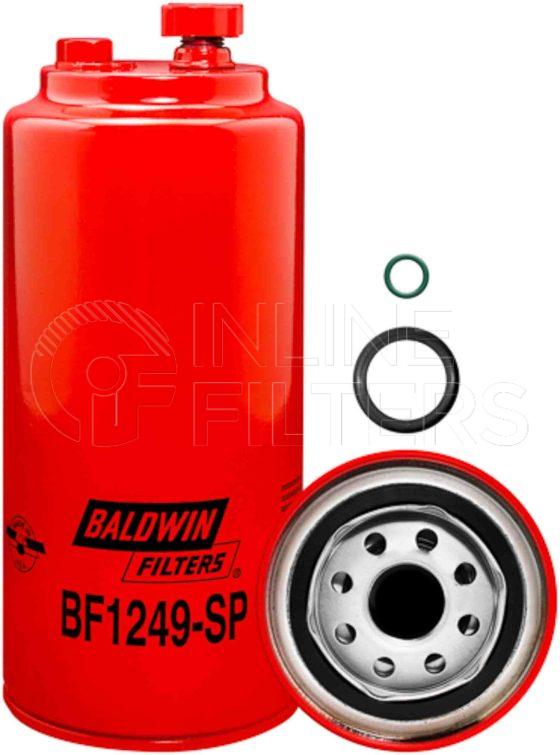Baldwin BF1249-SP. Baldwin - Spin-on Fuel Filters - BF1249-SP.