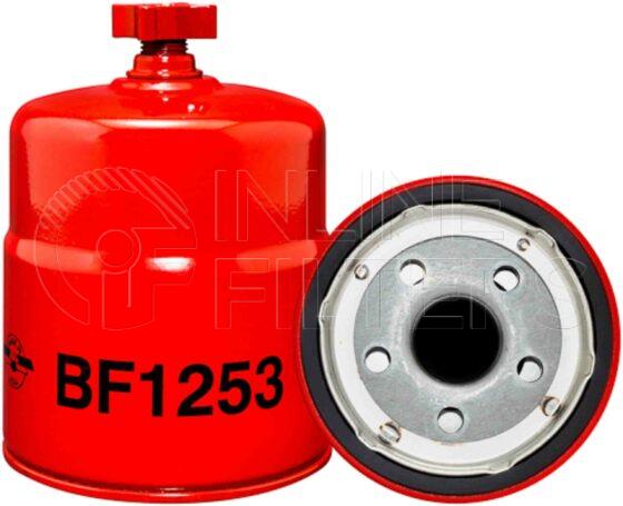 Baldwin BF1253. Baldwin - Spin-on Fuel Filters - BF1253.