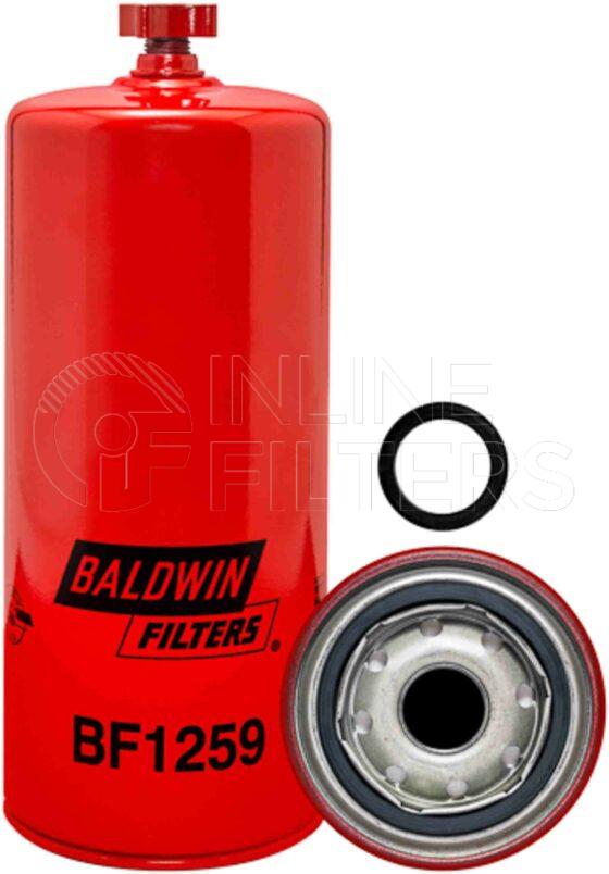 Baldwin BF1259. Baldwin - Spin-on Fuel Filters - BF1259.