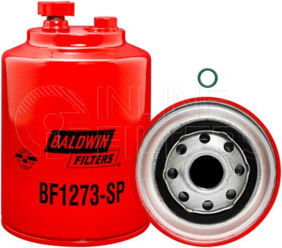 Baldwin BF1273-SP. Baldwin - Spin-on Fuel Filters - BF1273-SP.