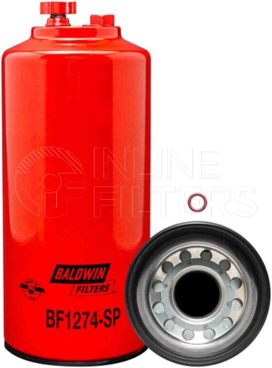 Baldwin BF1274-SP. Baldwin - Spin-on Fuel Filters - BF1274-SP.