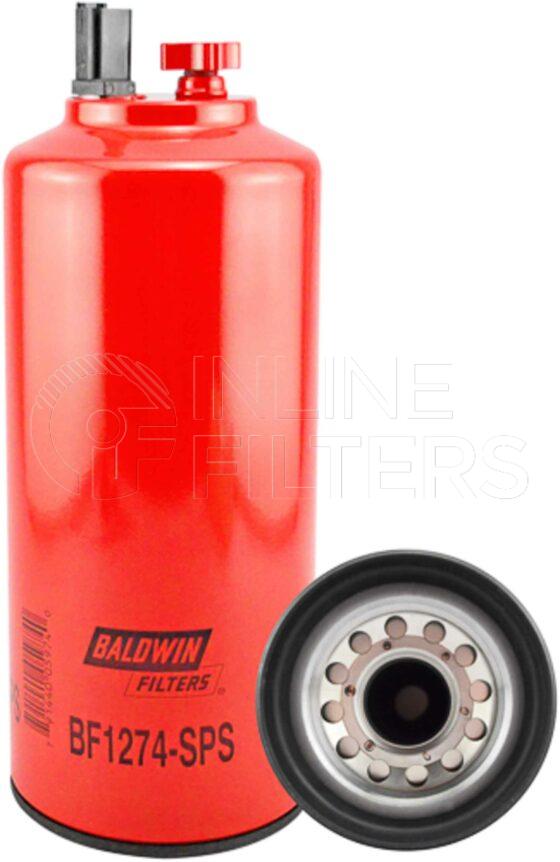Baldwin BF1274-SPS. Baldwin - Spin-on Fuel Filters - BF1274-SPS.
